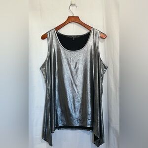 Khaliah Ali - Metallic Silver Women's Tank Top